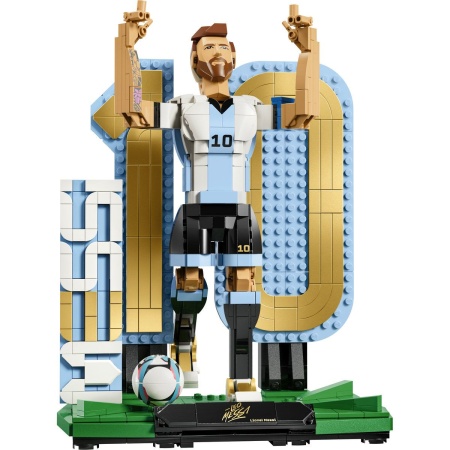 LEGO EDITIONS LIONEL MESSI LEGENDA A FOTBALULUI 43015 - Img 3