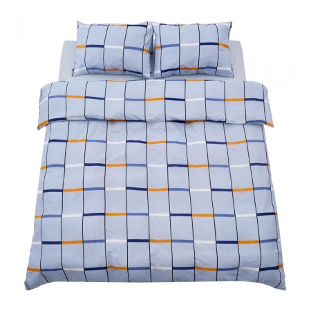Lenjerie kingsize, bumbac,132 TC, Luna - Img 2