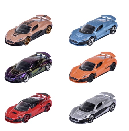 MAJORETTE MASINUTA METALICA RIMAC NEVERA EDITION 7.5CM - Img 2