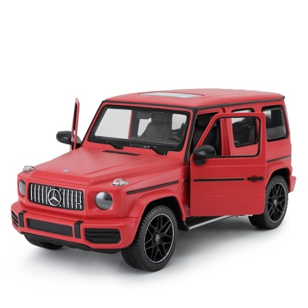 MASINA CU TELECOMANDA MERCEDES-BENZ G63 ROSU SCARA 1 LA 14 - Img 2
