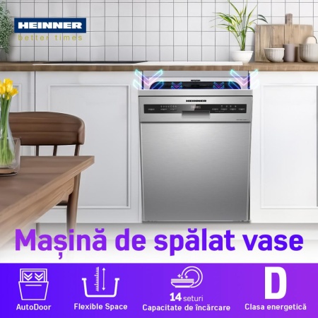 MASINA SP VASE HEINNER HDW-FSM60714AXD++ - Img 4