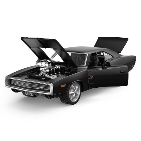 MASINUTA METALICA DODGE CHARGER R/T 1970 SCARA 1 LA 36 - Img 2
