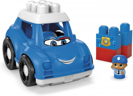 MEGA BLOKS FIRST BUILDERS VEHICUL PETER POLICE - Img 2