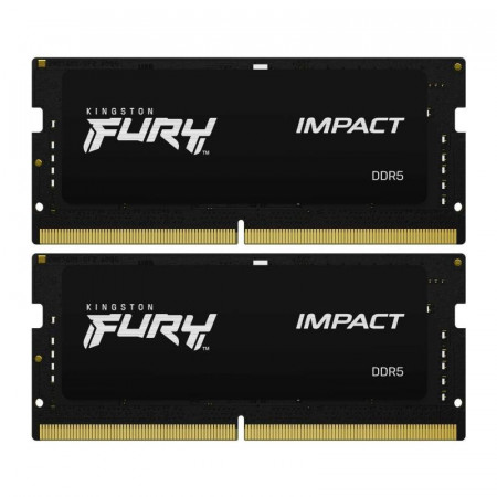 Memorie Laptop Kingston Fury Impact, 32GB DDR5, 4800MHz CL38, Dual Channel Kit - Img 2
