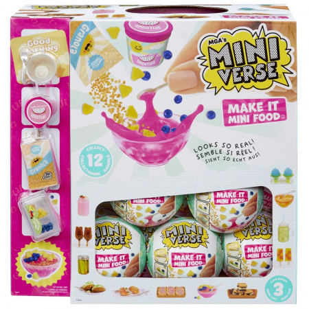 MGA’S MINIVERSE MINI FOOD CAFÉ S3 SET SURPRIZA - Img 3
