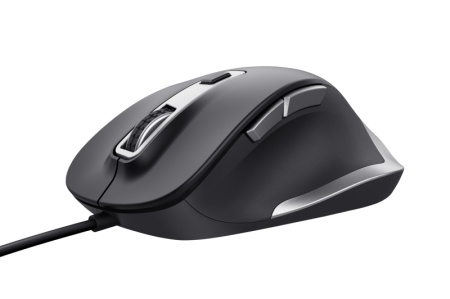 Mouse Trust Fyda cu fir 5000 DPI, negru - Img 5