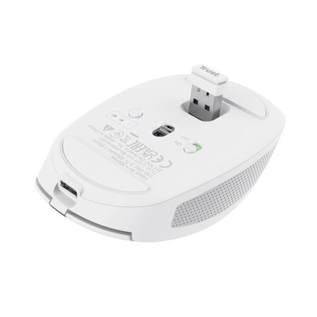 Mouse Trust Ozaa 3200 DPI, alb - Img 10