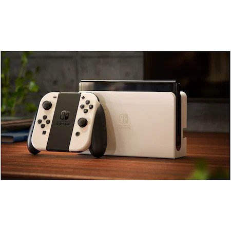 Nintndo Switch, Oled, 64Gb, Alb - Img 3