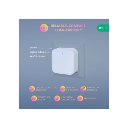 Nous E1 smart Tuya Zigbee gateway - Img 3