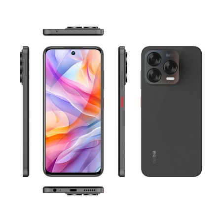 Nubia V70 Design, 8+8GB RAM, 128GB, 4G, Stone Gray - Img 4