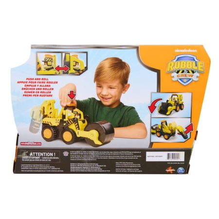 PATRULA CATELUSILOR RUBBLE SI ECHIPA VEHICUL BULDOZER CU MOTOR DUBLU - Img 2