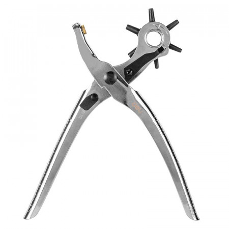 Perforatoare din piele 9" Deli Tools EDL1919C (argintiu) - Img 2