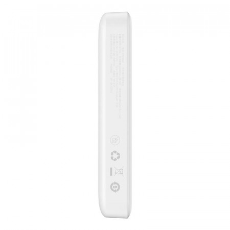 Powerbank Baseus Magnetic, 10000mAh, 20W, MagSafe (alb) - Img 3