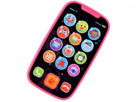 PRIMUL MEU TELEFON SMART ROZ CU MUZICA SI LUMINI - Img 2