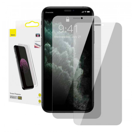 Protector de ecran Baseus de 0,3 mm (pachet de 2 buc) pentru iPhone XR/11 de 6,1 inci