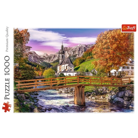 PUZZLE TREFL 1000 TOAMNA IN BAVARIA - Img 3