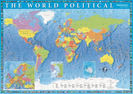 PUZZLE TREFL 2000 HARTA POLITICA A LUMII - Img 2