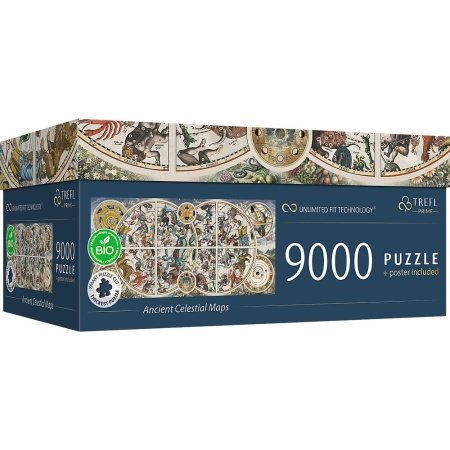 PUZZLE TREFL UFT 9000 HARTI CELESTE ANTICE - Img 2