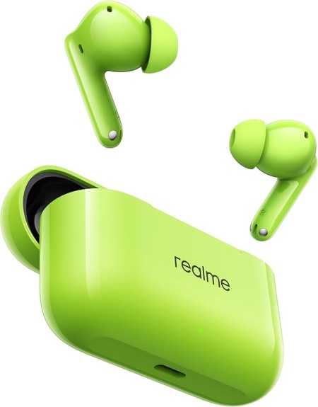 Realme Buds T200 Neon Green - Img 2