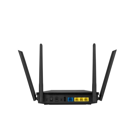 Router ASUS RT-AX1800U, 574+1201Mbps, 802.11 a/b/g/n/ac/ax, IPv4, IPv6, 1x Gigabit WAN, 3x Gigabit LAN, 1x USB2.0, 2.4GHz/5GHz, WPA3, WPA3, WPA3 , WPS, MU-MIMO, Negru - Img 3
