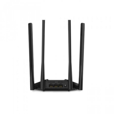 Router Wireless Mercusys MR30G, Gigabit, Dual Band, AC1200, 4 x Antene externe (Negru) - Img 4