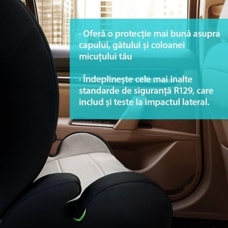 Scaun auto 100-150 cm , R129,cu isofix - Img 8