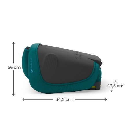 SCAUN AUTO KINDERKRAFT UNITY2 100-150 CM, GREEN - Img 2