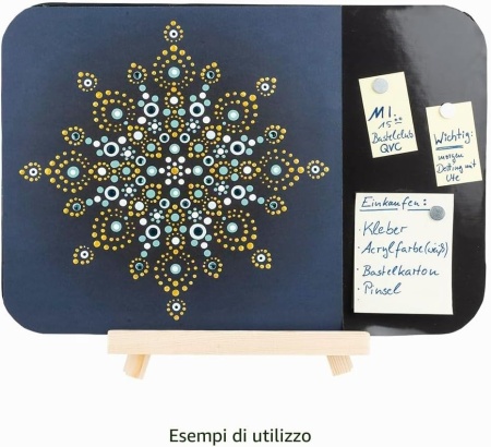 Set 10 Folii Magnetice Autoadezive DIN A4 Ideen mit Herz, Grosime 0.6 mm, Foi Magnetice Flexibile pentru Organizare și Depozitare Matrițe de Ștanțare, Decupare și Crafting - Img 2