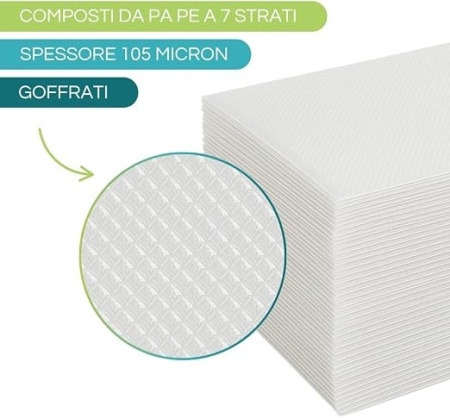 Set 100 pungi gofrate Typec pentru vidat alimente, grosime 105 microni, 15 x 25 cm, compatibile cu aparate de vidat externe - Img 6
