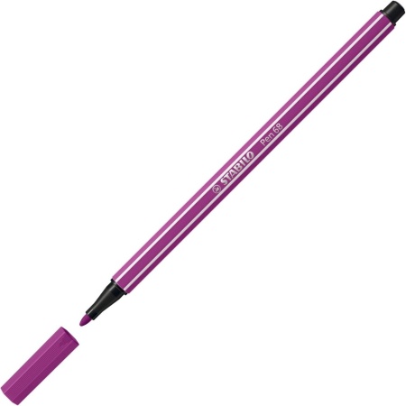 Set 18 Carioci / Markere Premium STABILO Pen 68, Vârf Mediu 1 mm, Multicolor, Cerneală pe bază de apă, Plastic Bio-bazat ISCC PLUS, Ideal pentru Desen, Caligrafie și Școală - Img 8
