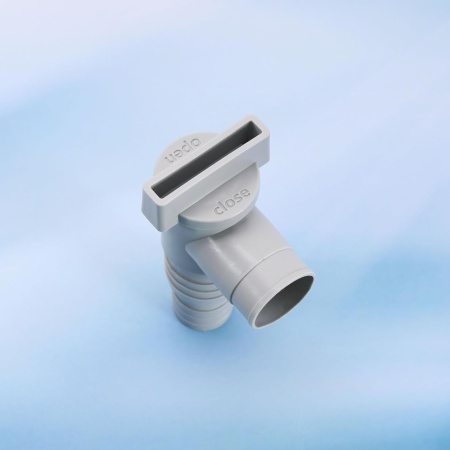 Set 2 Robinete de Închidere pentru Piscină cu Conexiune Furtun 32 mm, Supape de Blocare Debit cu 6 Coliere din Oțel Inoxidabil, Adaptor Mentenanță Filtru și Pompă de Apă - Img 3