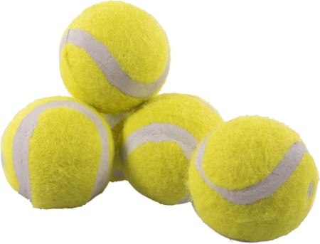 Set 5 Mini Mingi de Tenis Asortate pentru Câini Rosewood, Jucărie Interactivă cu Sunet și Geantă de Transport - Img 3