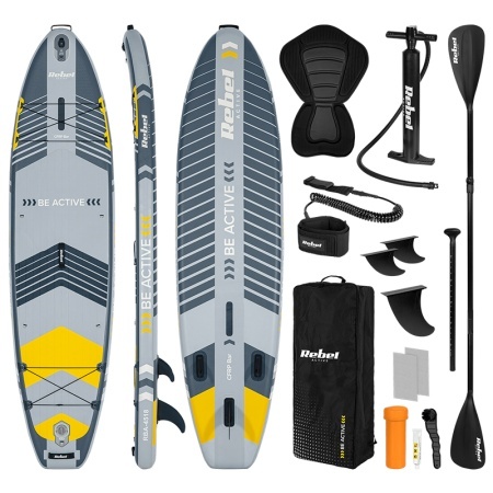 SET PLACA GONFLABILA STAND UP PADDLE SUP PRO REBEL ACTI - Img 2