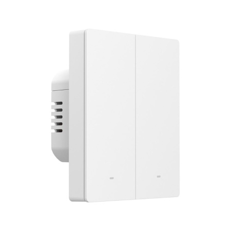 SONOFF SwitchMan M5 Zigbee smart wall switch, 2-gang, modular version, white (ZBM5-2C-80W) - Img 3