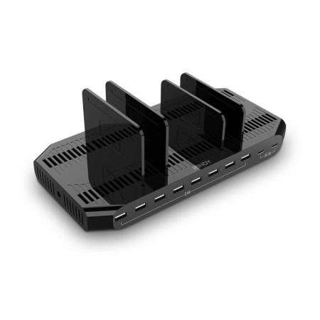 Statie de incarcare Lindy cu 10 porturi USB, 120W, 73435 - Img 6