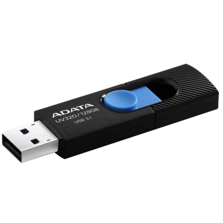 Stick Memorie AData UV320 128GB, USB 3.1, Black-Blue - Img 2