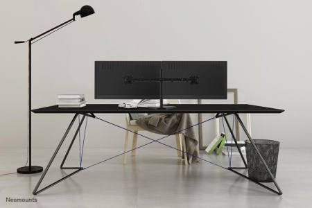 Suport birou 2 monitoare NewStar FPMA-D550DDBLACK - Img 11