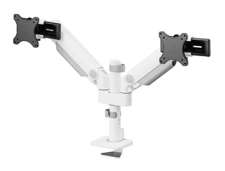 Suport dublu mon. birou NM 24&quot;-34&quot; alb - Img 7
