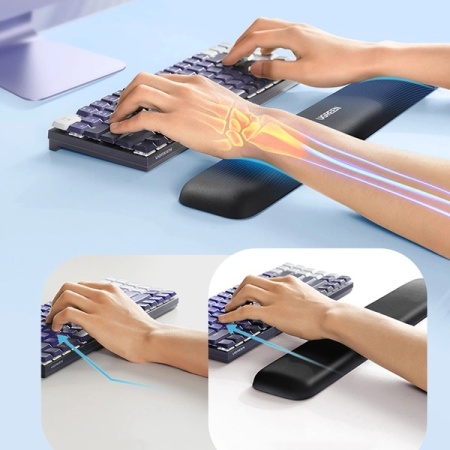 Suport pentru incheietura mainii tastatura Ugreen LP699 - neagra - Img 4