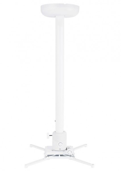 Suport videoproiector de tavan Multibrackets MB-1787, reglabil 90-160cm, reglaj fin, max.10kg, alb - Img 5