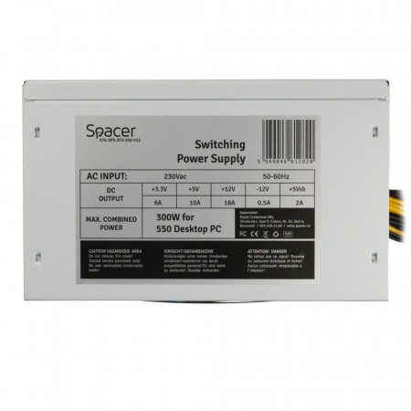 Sursa Spacer ATX 550, 300W V12 - Img 4