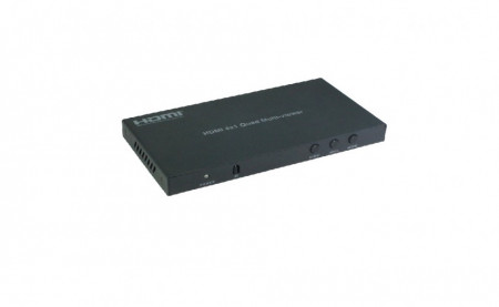 Switch HDMI Seamless, Multiviewer 4x1 Evoconnect HDS-841MV2, 1080P@60Hz, 5 moduri de afisare, cu telecomanda