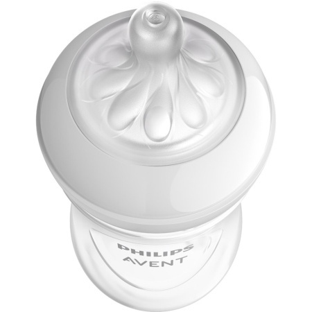 Tetina Philips Avent Natural Response SCY961/02, 0 luni, tetina care functioneaza ca sanul mamei, tetina fara scurgeri, debit 1, fara BPA, 2 bucati - Img 3