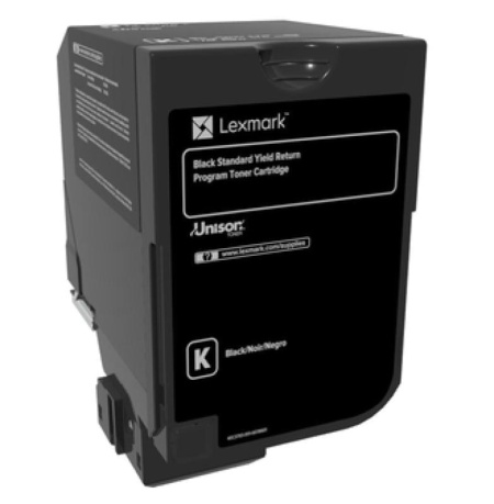 Toner Lexmark 74C2SK0, Negru - Img 3