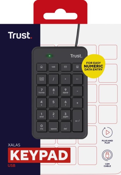 Trust Xalas USB Numeric Keypad - Img 8