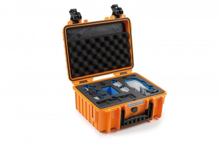Valiza tip B&N 3000 pentru DJI Mavic Air 2 / Air 2S, portocalie