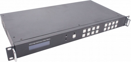 VideoWall Matrix UHD 18GBps 4 x 4 Seamless 18Gbps EVOCONNECT HDP-MXB44VM Lan Control/WebGUI/RS232