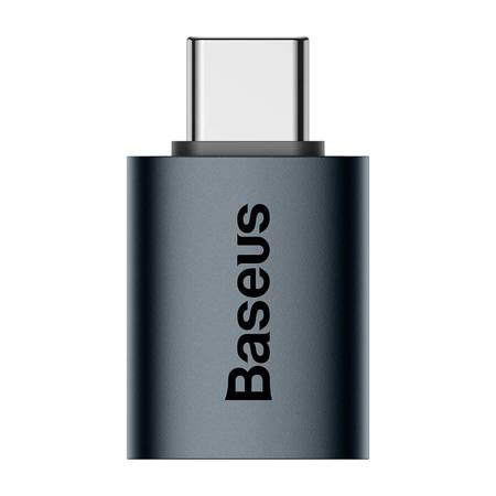 Adaptor Baseus Ingenuity USB-C la USB-A OTG (albastru) - Img 3