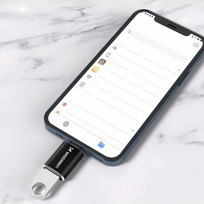 Adaptor Wozinsky WALA-01 Lightning la USB-A OTG - Negru - Img 5