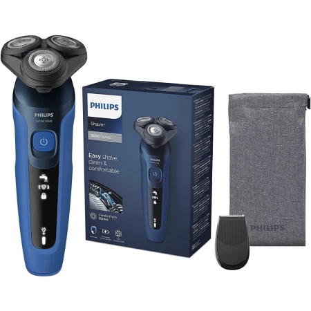 Aparat de ras Philips Series 5000 S5466/18, Acumulator, Autonomie 50 min, Black - Img 7